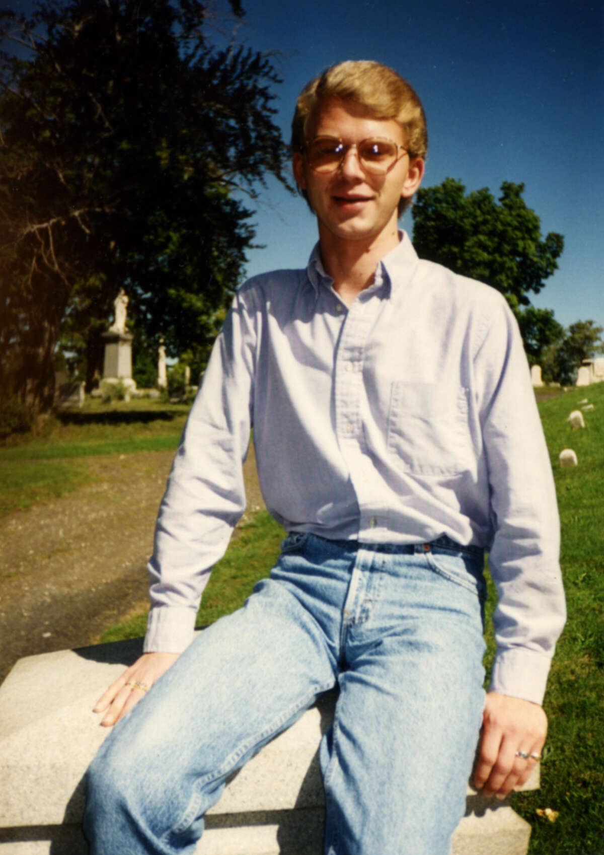 John Watkins of Glens Falls had an affair with priest Gary Mercure in the 1990s. Watkins, pictured here in a photo that Mercure took during their affair, said he told church officials Mercure was attracted to his youthful looks and showed a sexual interest in young boys. (Photo courtesy John Watkins)