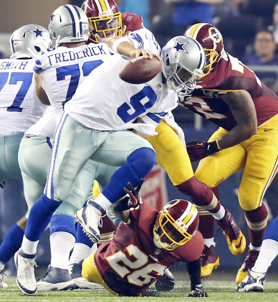 NFL: Harris helps Cowboys to 31-16 win against Redskins