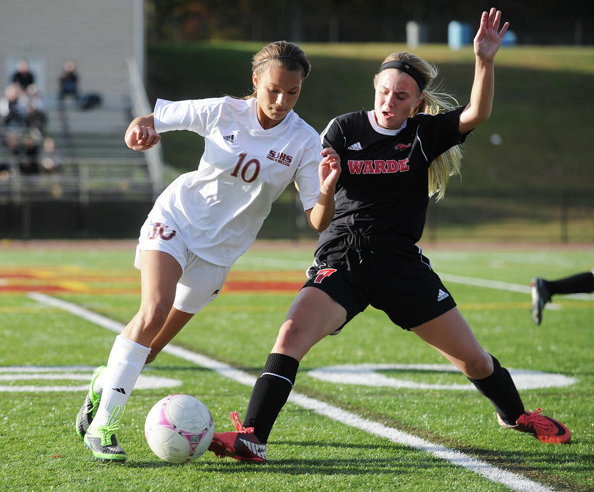 St. Joseph girls soccer dominant in win over Warde