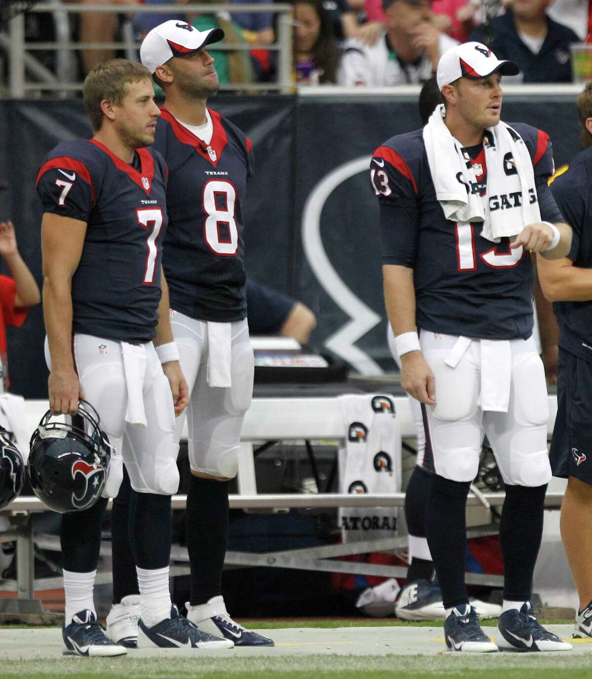 With Matt Schaub hurt, Texans turn to QB Case Keenum