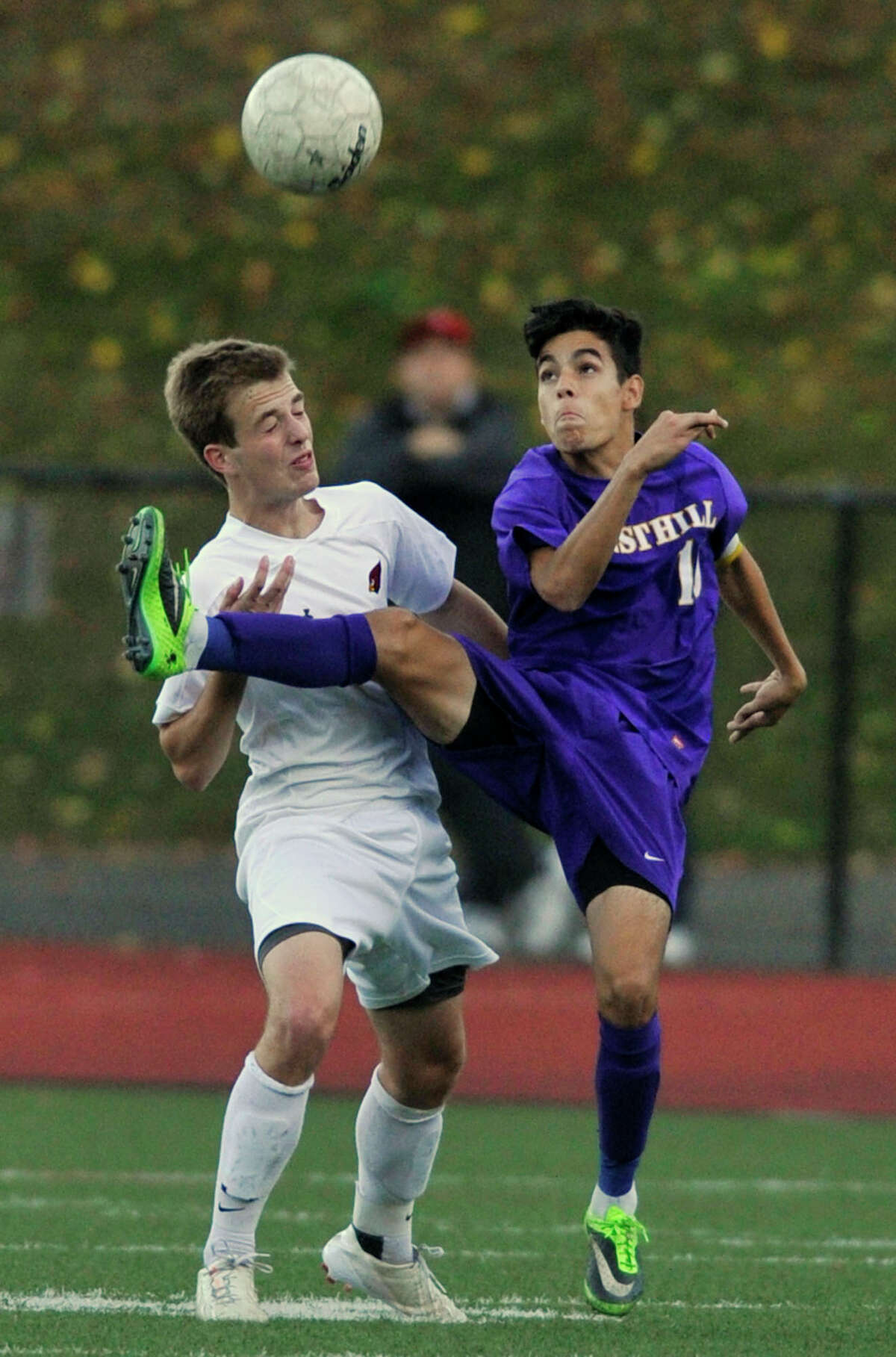 (9) In a soccer world filled with players recognized by one name only, Westhill's Filosmar Cordeiro would fit right in with the likes of Messi, Renaldino, and Beckham. Filosmar's name matches the skill level of the player who earned a spot on the Hearst Super 15 boys soccer team.