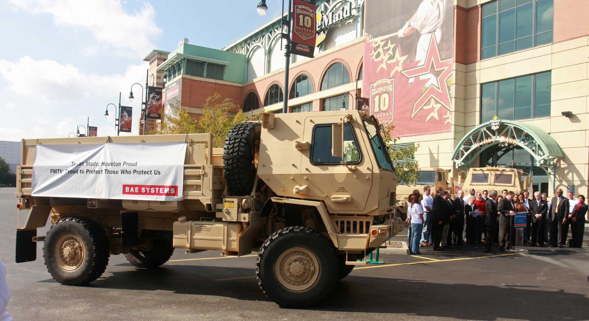 Military equipment plant in Sealy to close