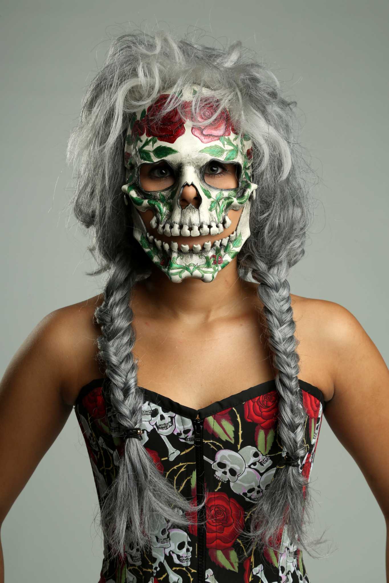 Astros dia de los muertos  Hair doo, Halloween face makeup