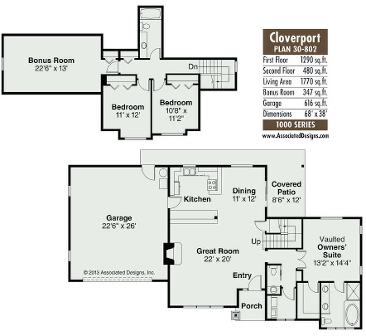 House Plans Cloverport spacious