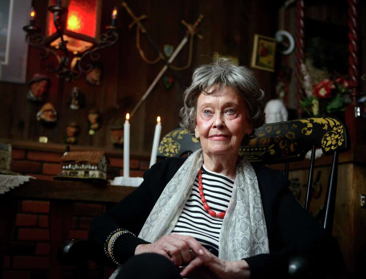 Renowned paranormal investigator Lorraine Warren, 85, at her home in Monroe, Conn. Friday, Oct. 18, 2013.