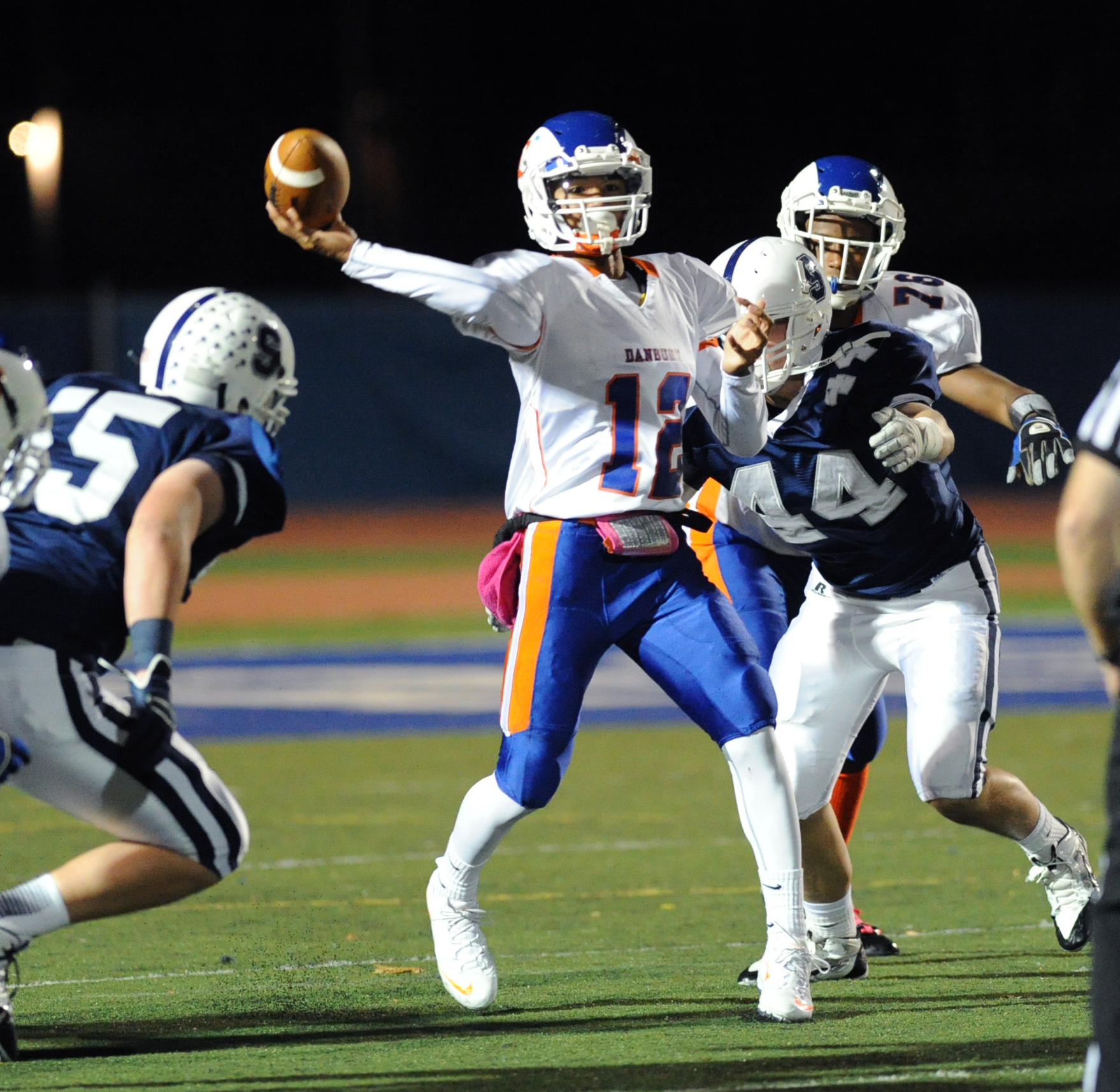 Staples holds off Danbury 4334