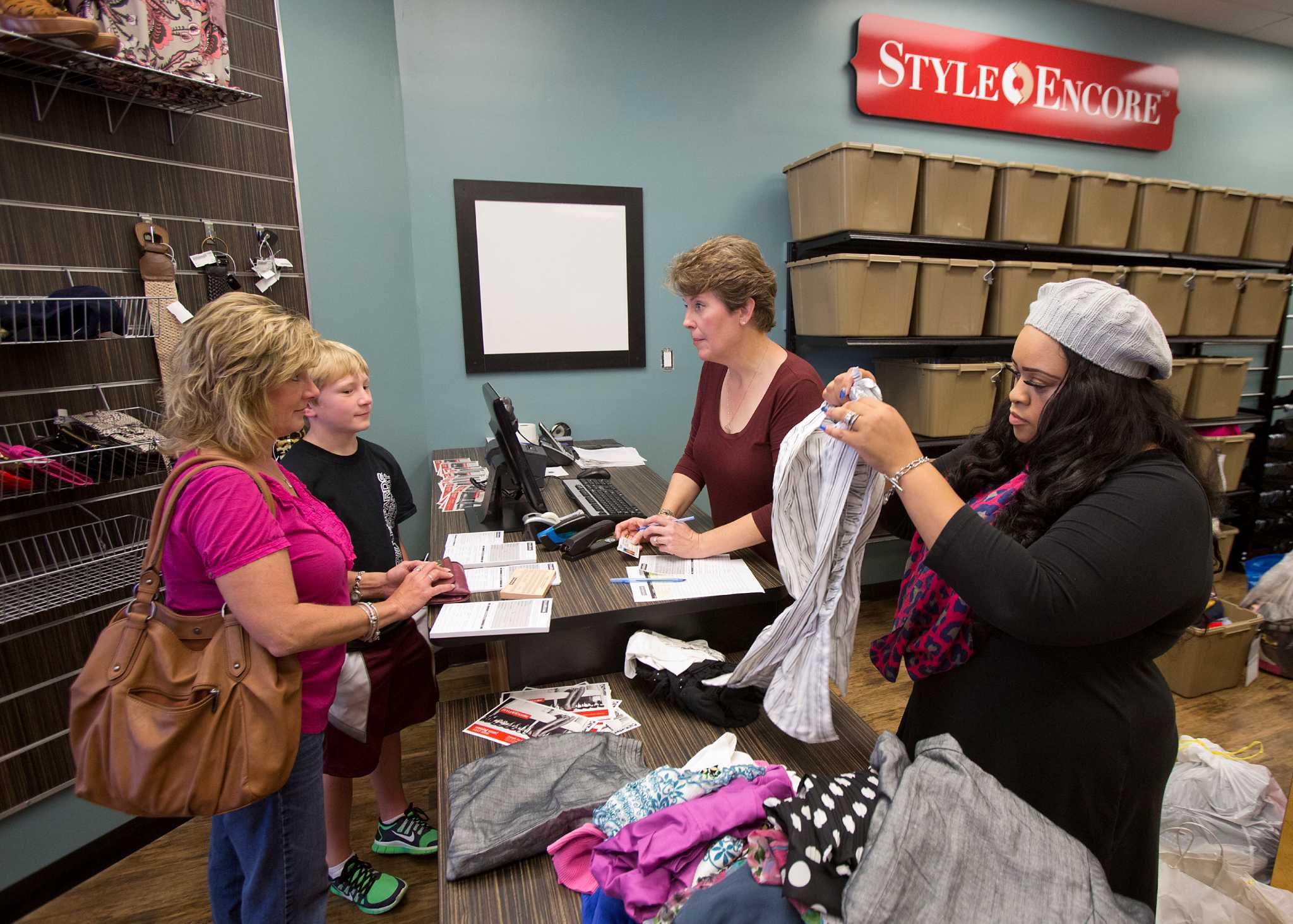 Consignment shop owners move up to adult customers