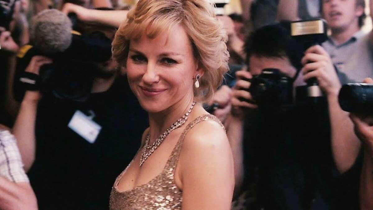 Naomi Watts as Princess Diana in "Diana," which looks at the last two years of her life and her love affiar with heart surgeon Hasnat Kahn.
