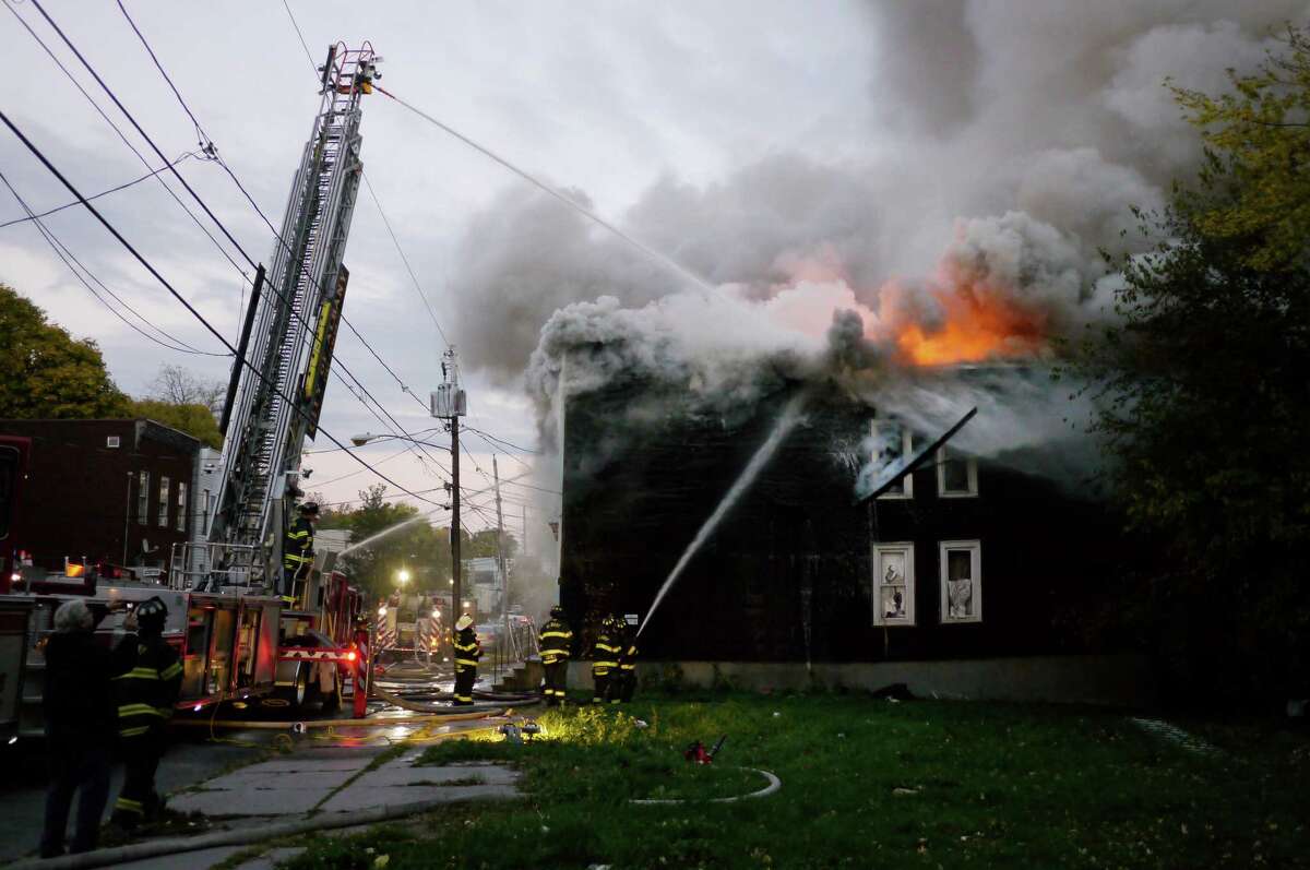 Photos Fire destroys Albany home