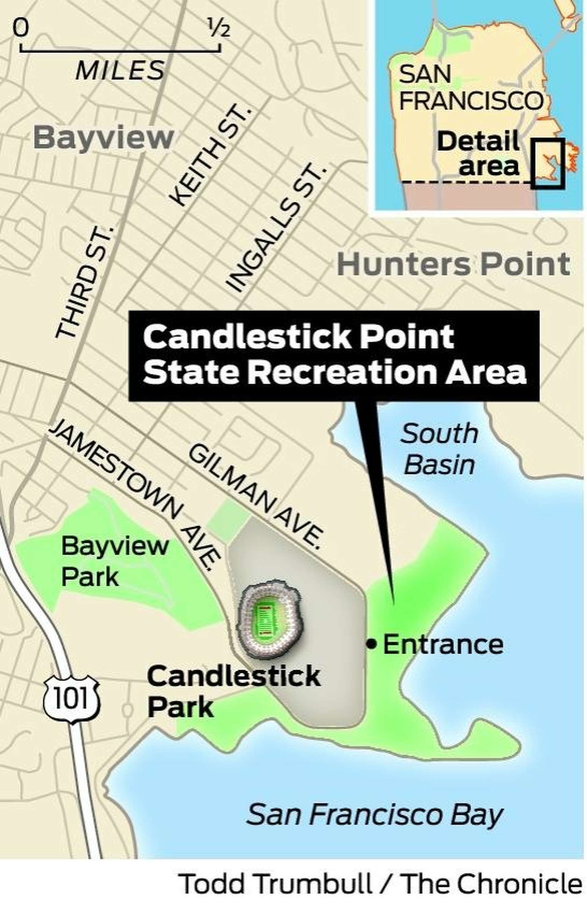 Cozy up to the wind at Candlestick Point