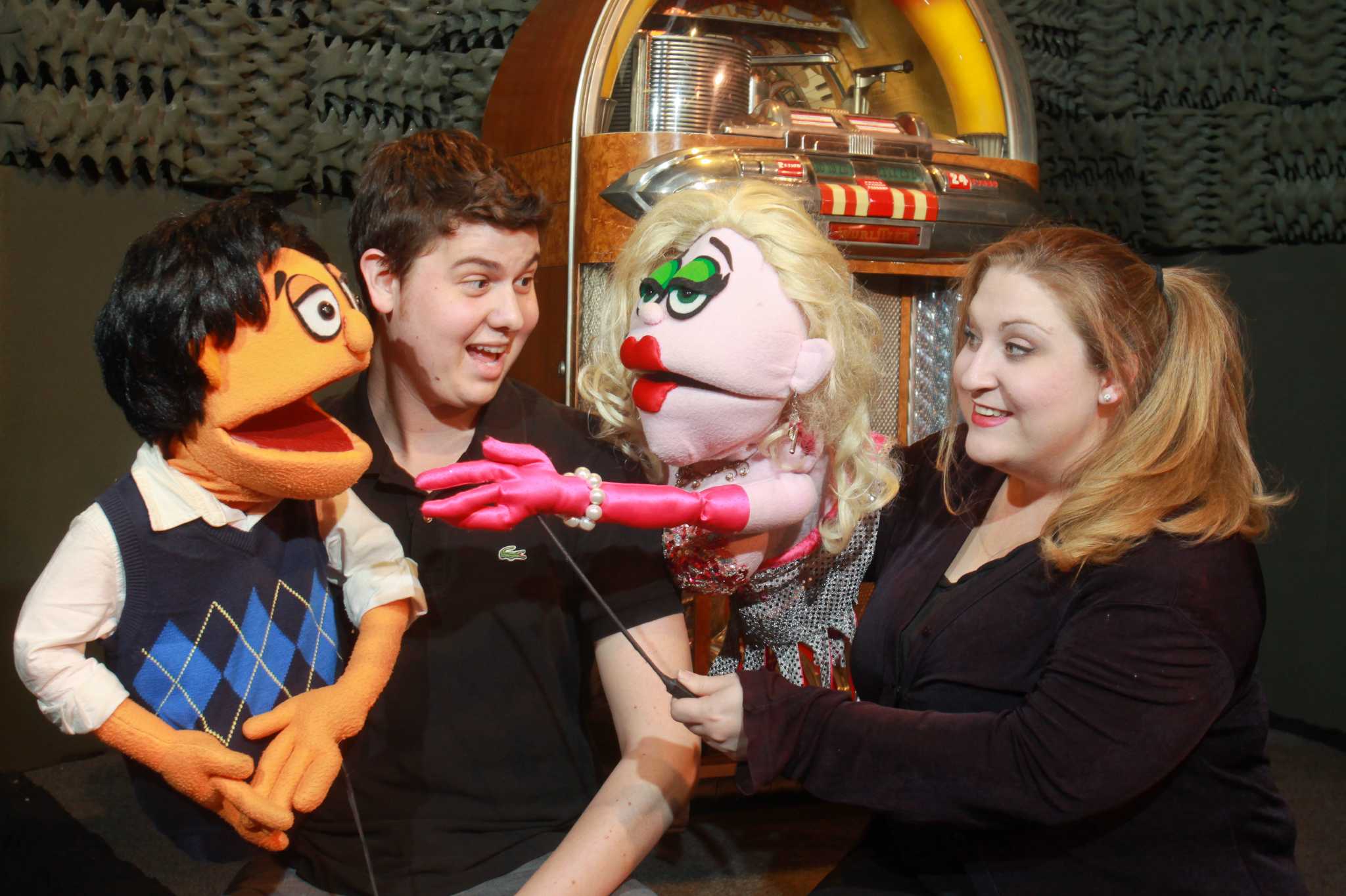 Puppets and people share the stage in 'Avenue Q'