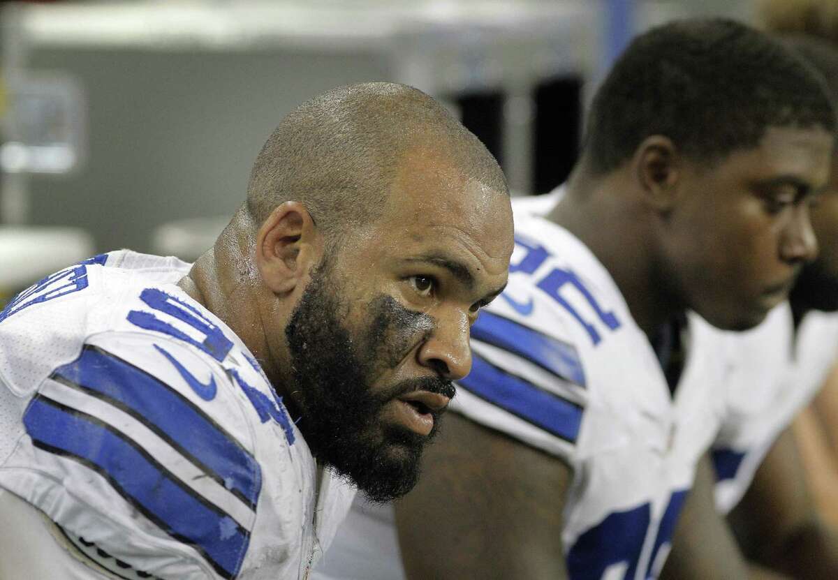 Defensive tackle Jason Hatcher and the Cowboys will try to rebound after yielding the winning TD with 12 seconds left.