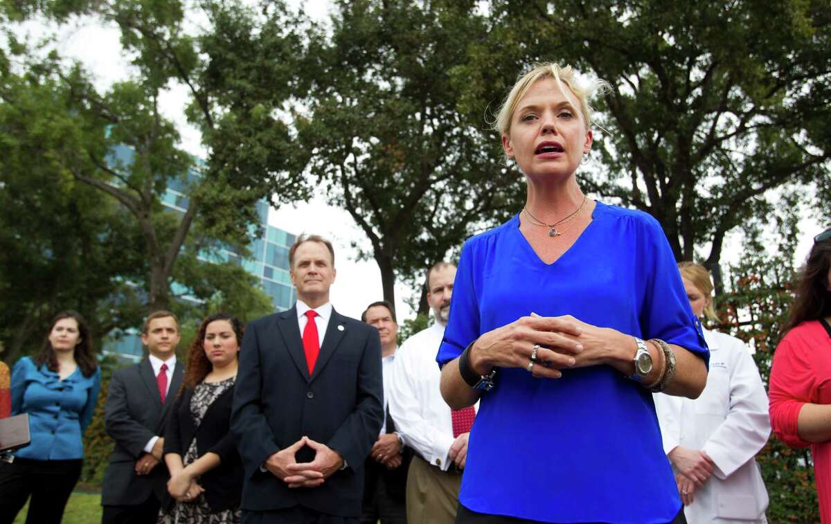 Texas abortion ruling draws protest at Houston Planned Parenthood