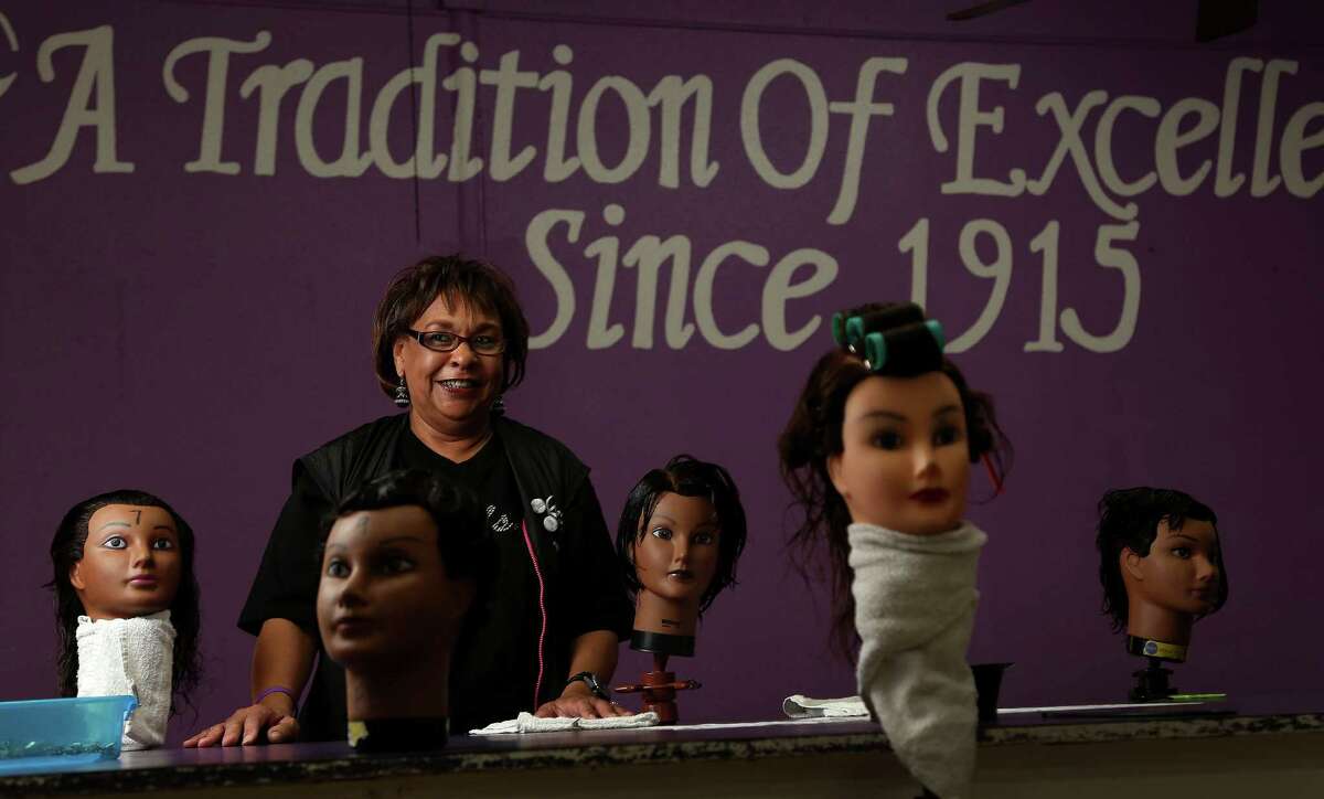 Beauty school showing off its style