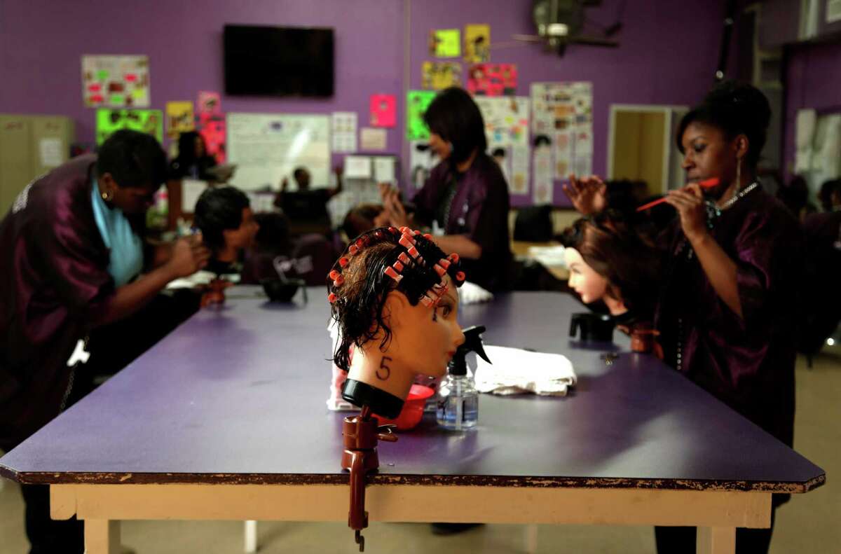 Beauty school showing off its style