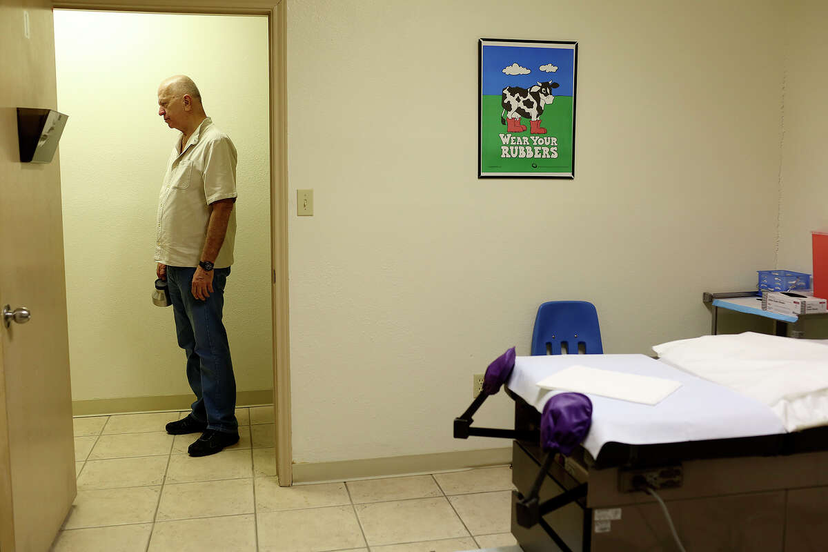 Unable to perform abortions for the first time in over 30 years, Dr. Lester Minto spends a quiet morning at his clinic, Reproductive Services of Harlingen, on Saturday, Nov. 2, 2013.