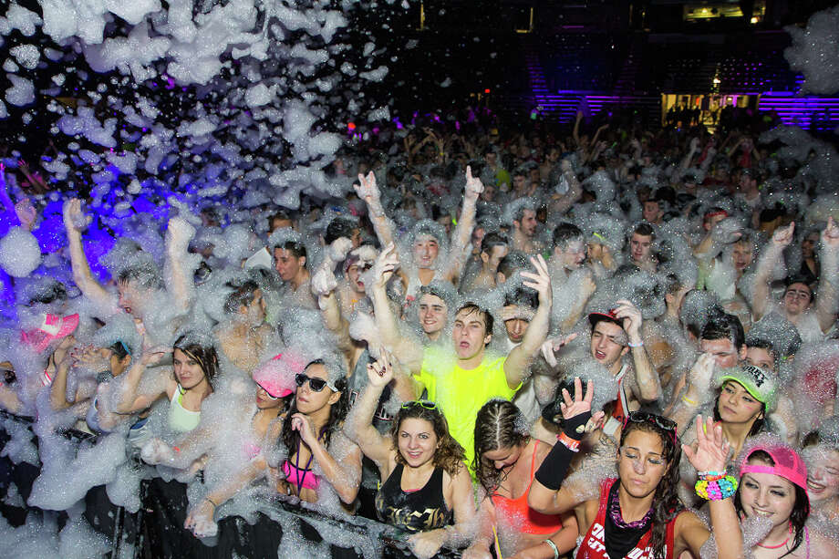 Seen Foam Party At The Times Union Center Times Union