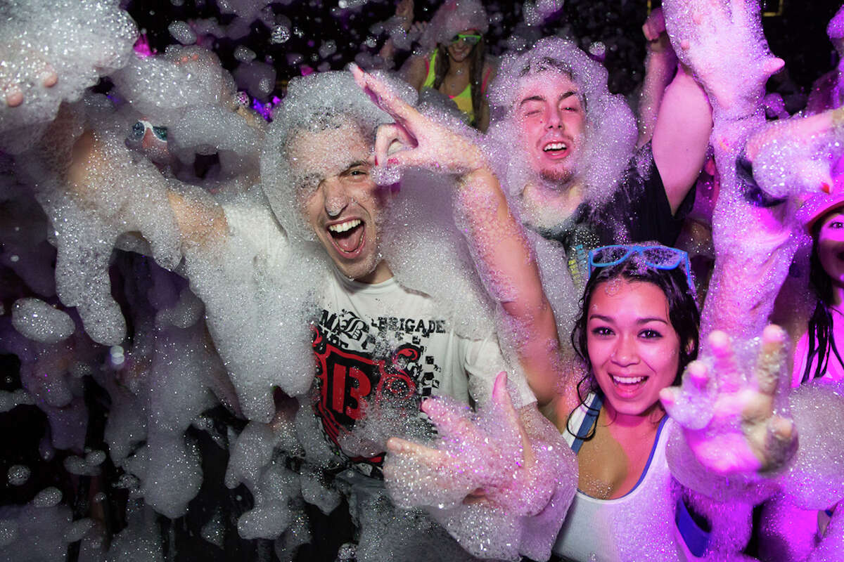 Seen Foam Party At The Times Union Center