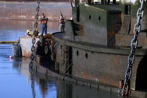 Tugboat rises from Davy Jones' locker off Oakland