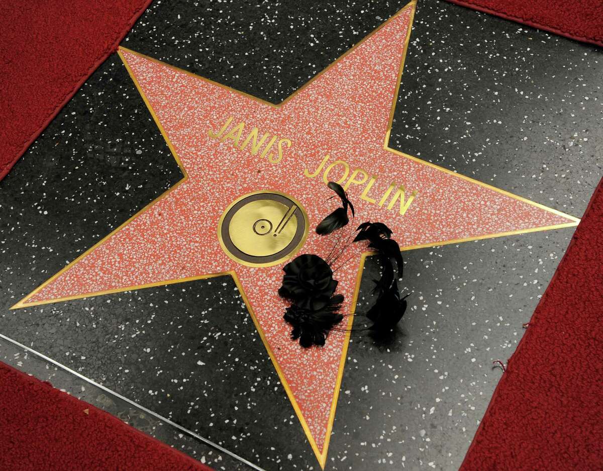 Texas-born rocker Janis Joplin, who died in 1970, was honored Monday with a star on the Hollywood Walk of Fame. Joplin's siblings, Michael and Laura, attended the ceremony that featured a performance by Kris Kristofferson.