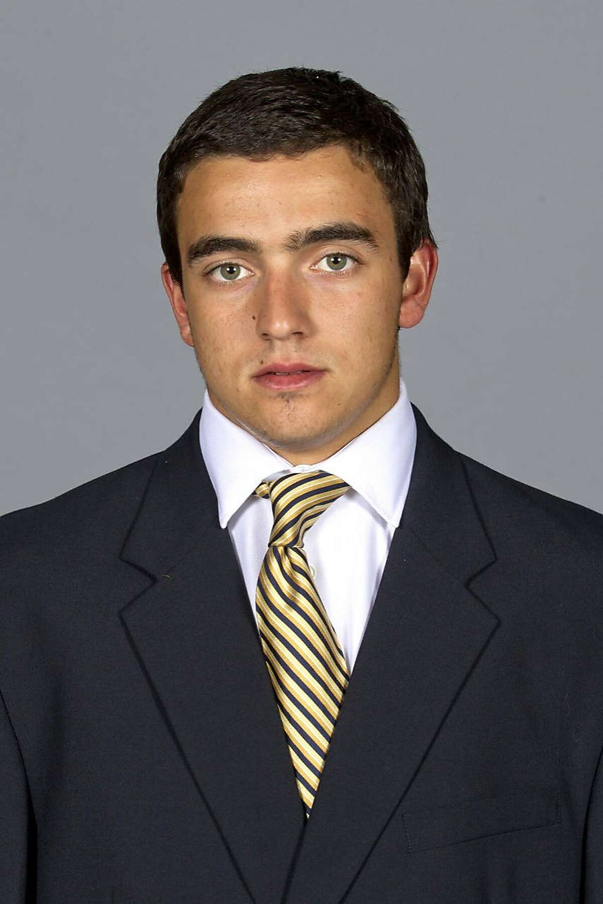 Fabiano Hale, a Cal freshman running back, is seen in here in an undated roster photo. Hale was allegedly assaulted by a fellow teamate, according to UC Berkeley Police.