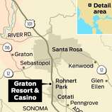 distance from san francisco to graton casino
