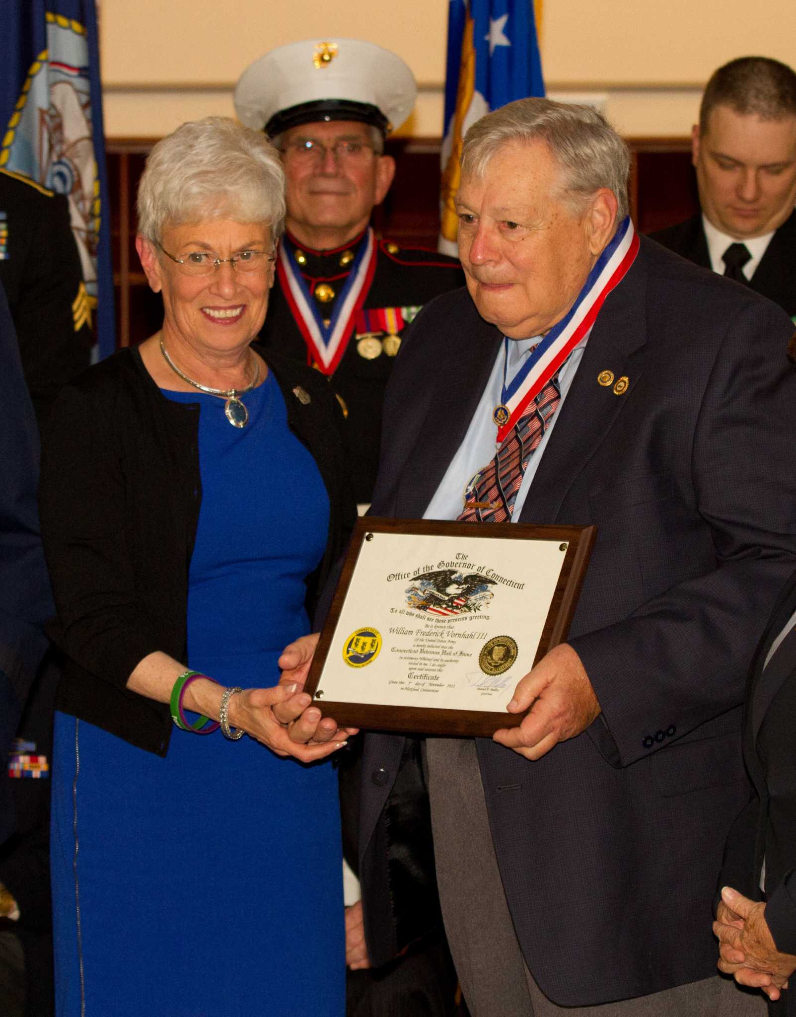 Westport veteran inducted into state Veterans Hall of Fame