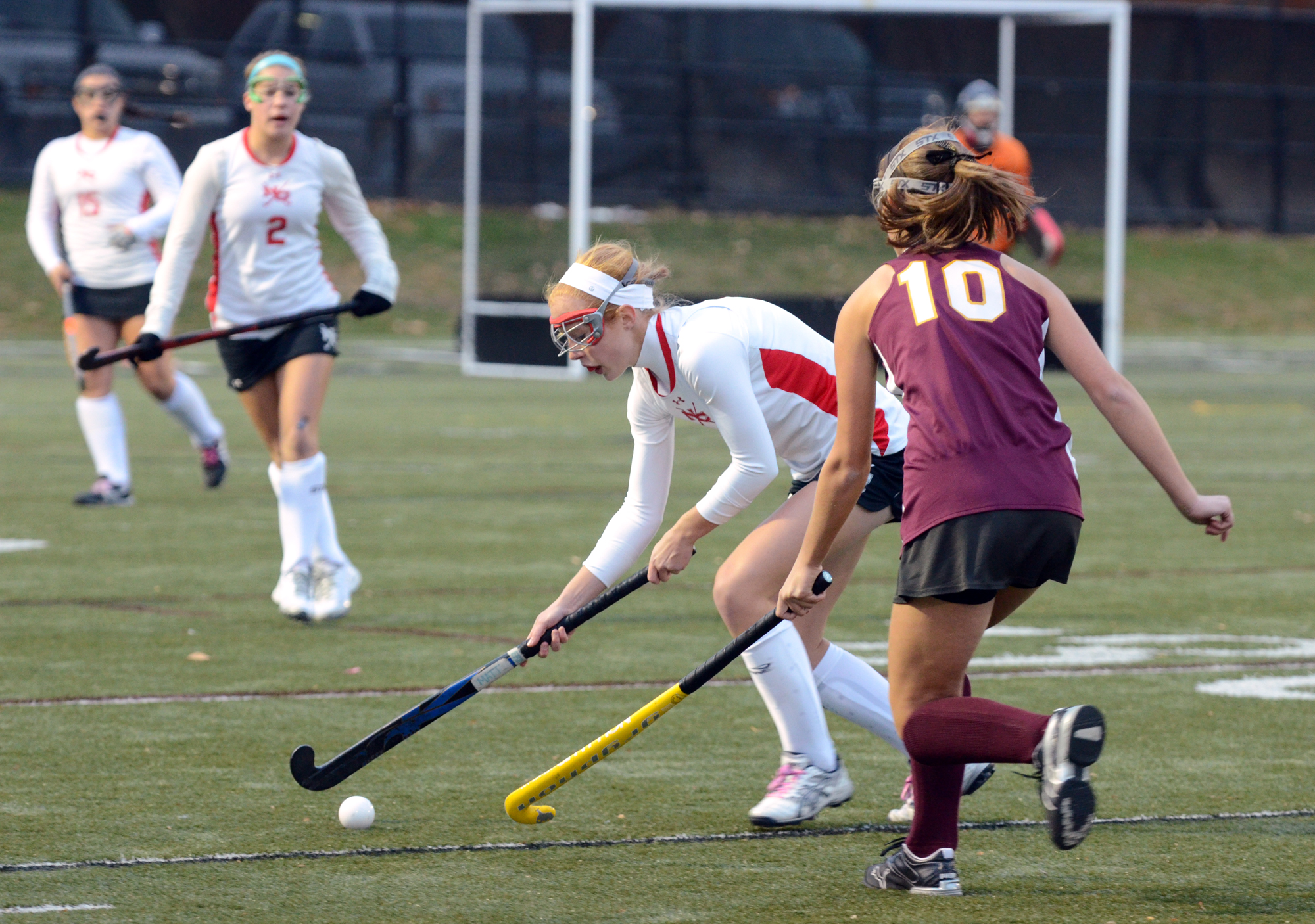 New Canaan field hockey shuts out South Windsor, advances to L