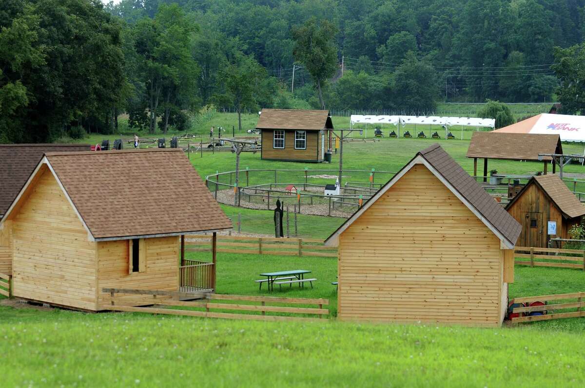 View of the activity area on Wednesday, Aug. 19, 2009, at Liberty Ridge Farm in Schaghticoke, N.Y. (Cindy Schultz / Times Union)