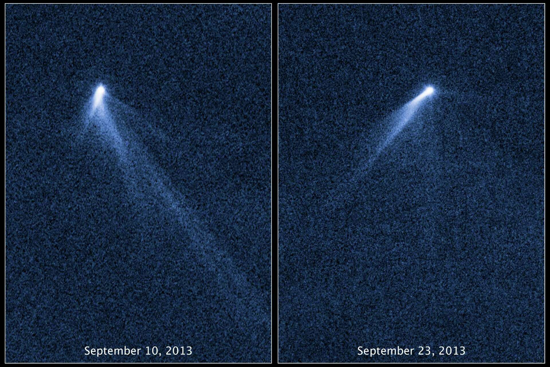 Hubble spots odd asteroid with 6 tails