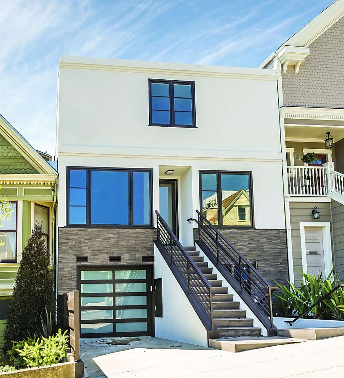 Restyled Noe Valley home features dual master suites