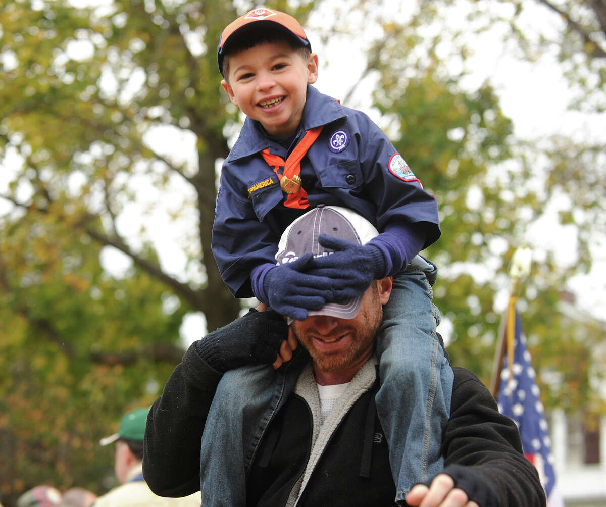 The Veteran's Day Parade in downtown Milford, Conn. on Sunday, November 10, 2013.
