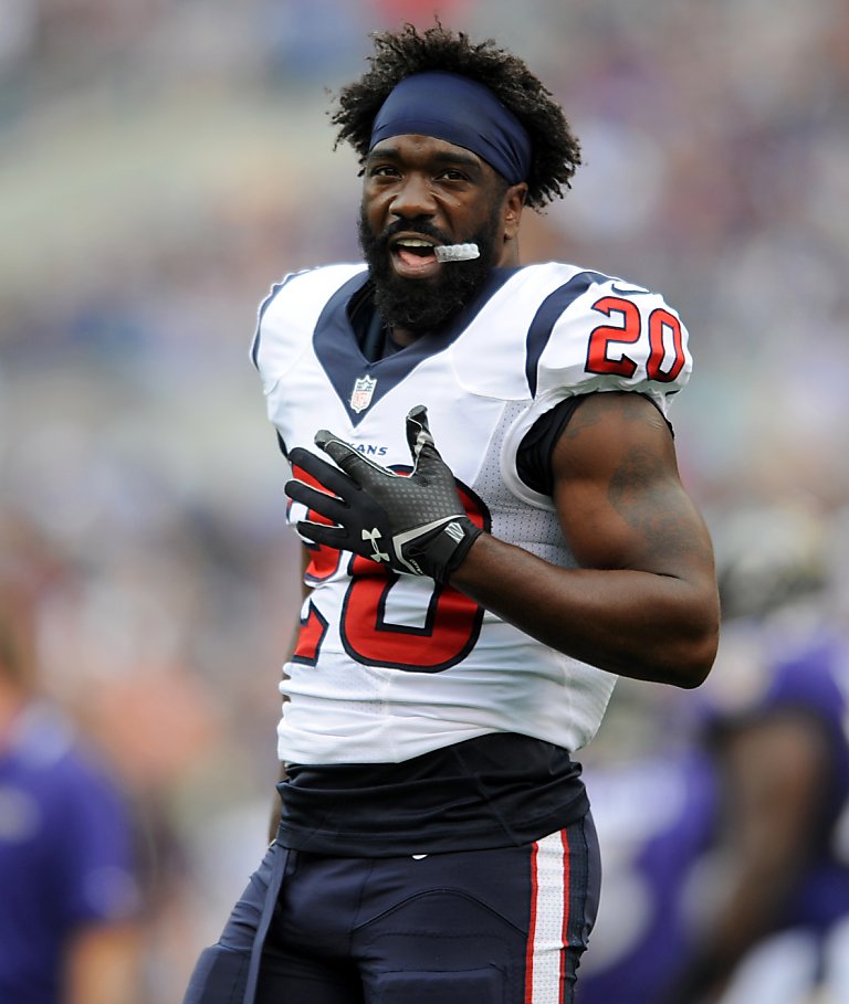 PHOTO: Ed Reed & His New Texans Jersey