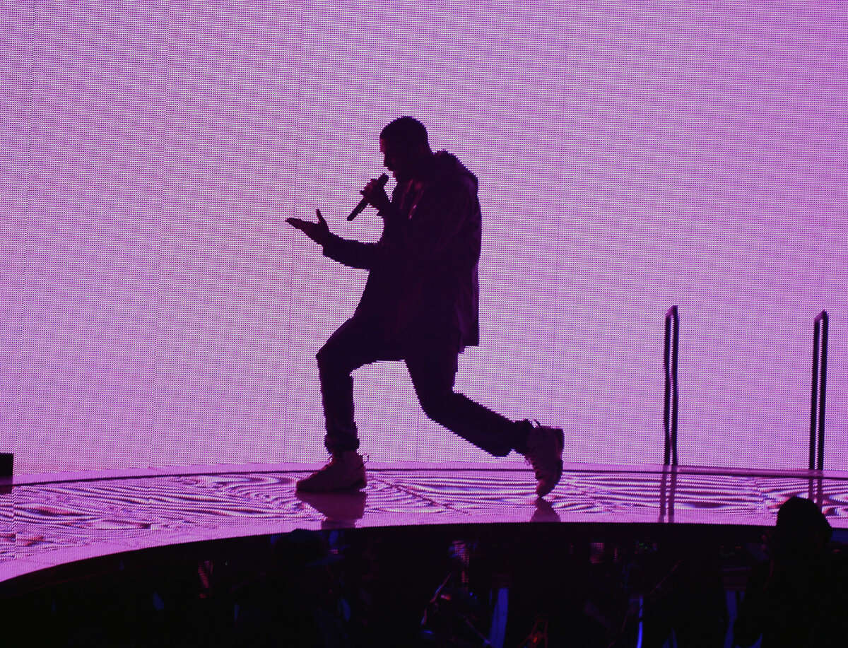 Singer/rapper Drake performs at Barclays Center on October 28, 2013 in New York City.
