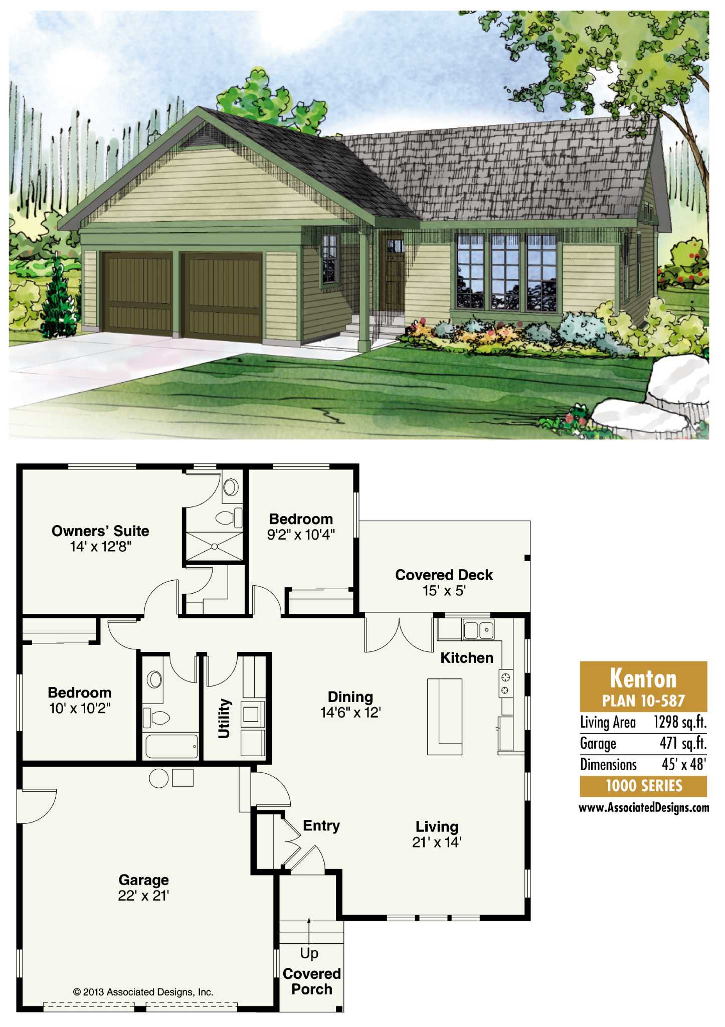 House Plans Kenton makes a great first home