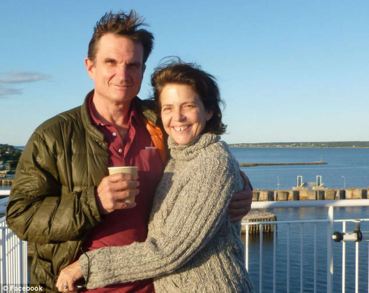 A facebook photo of Madonna Badger, who lost her three daughters and parents to a Stamford, Connecticut house fire on Christmas Day, 2011, with her fiance, William Duke.
