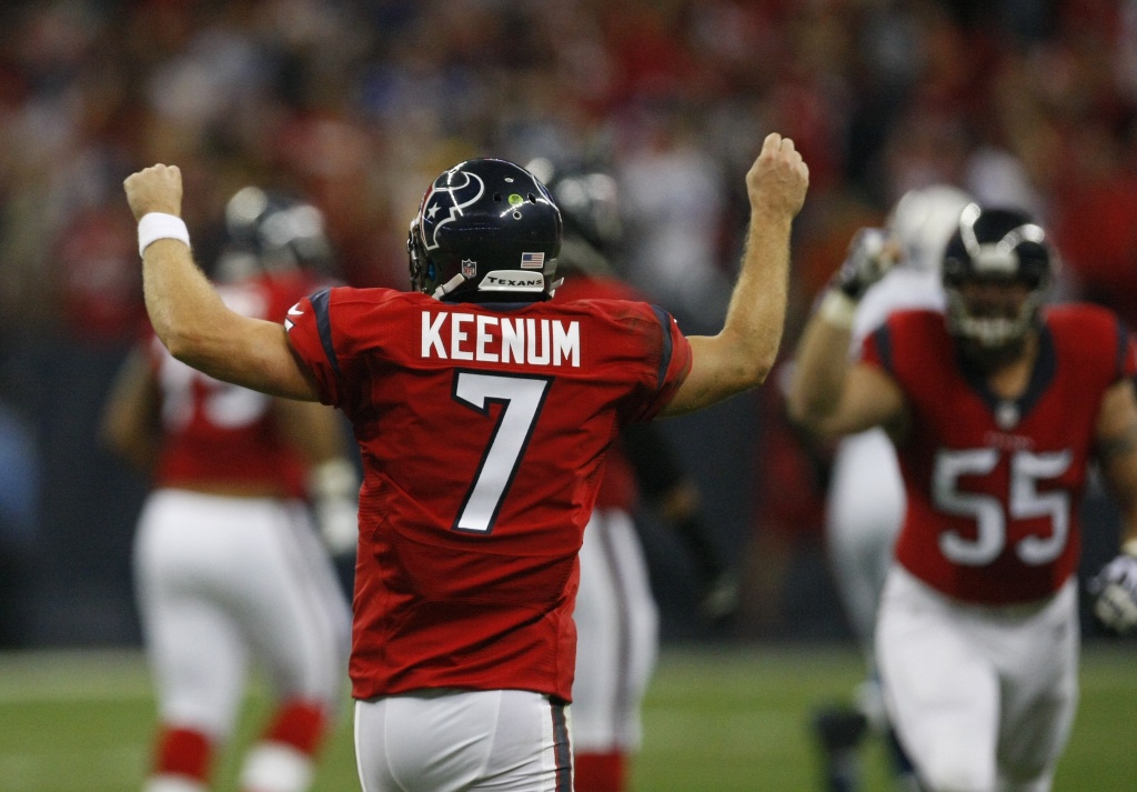 Vikings QB Case Keenum opens up on how #txhsfb shaped his path to