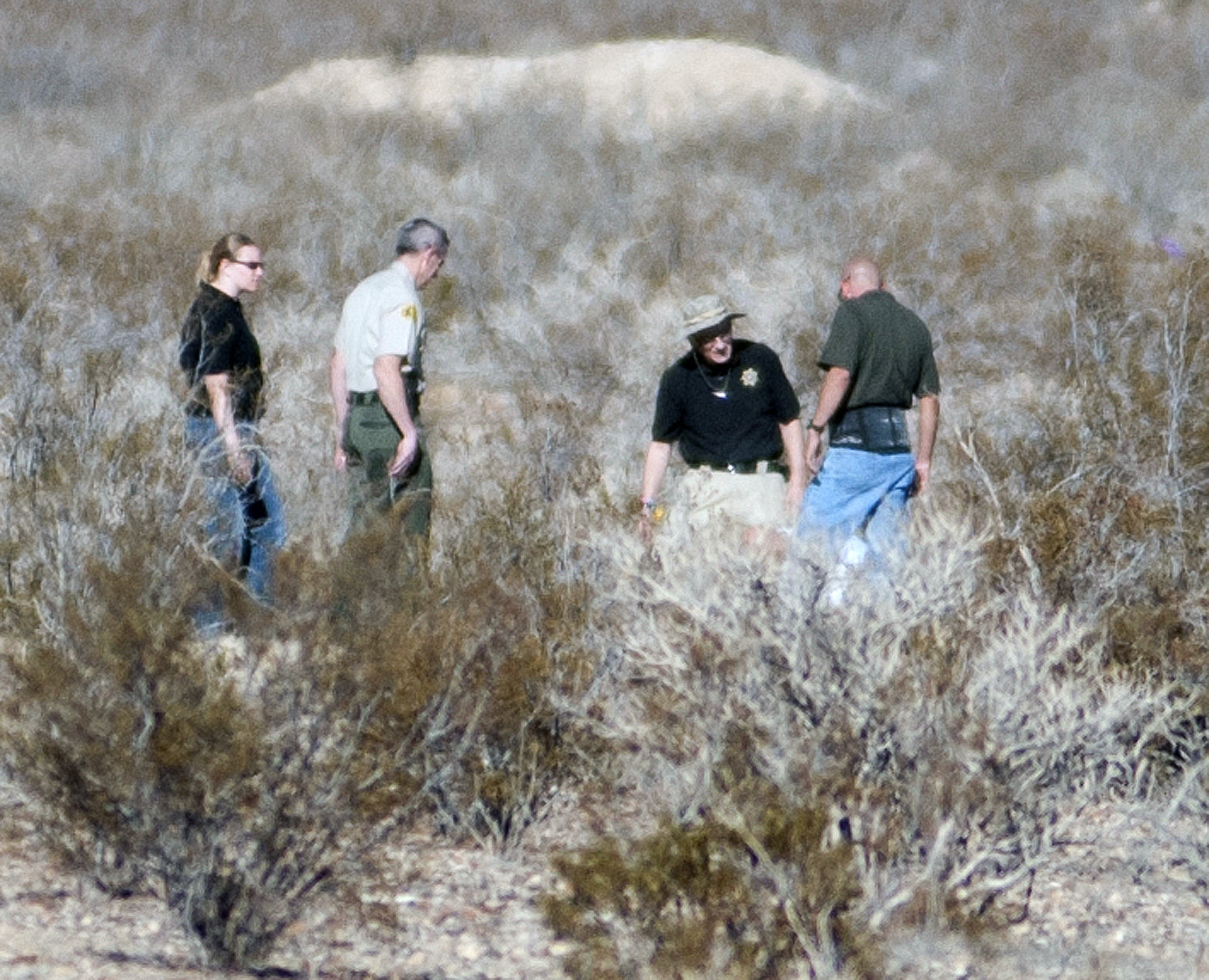 Bodies in desert believed to be missing family