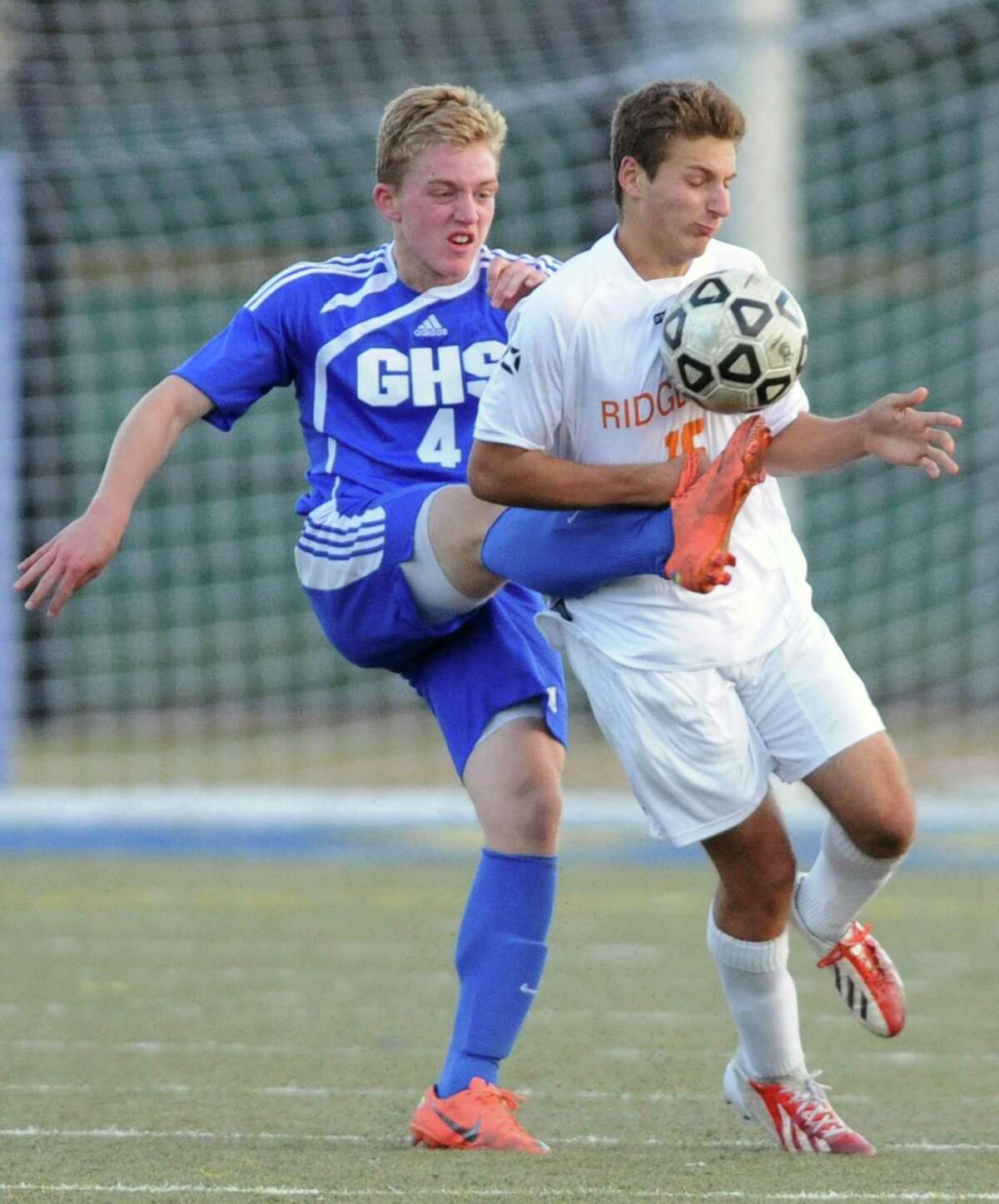 Ridgefield, Glastonbury, 1-1; share state title