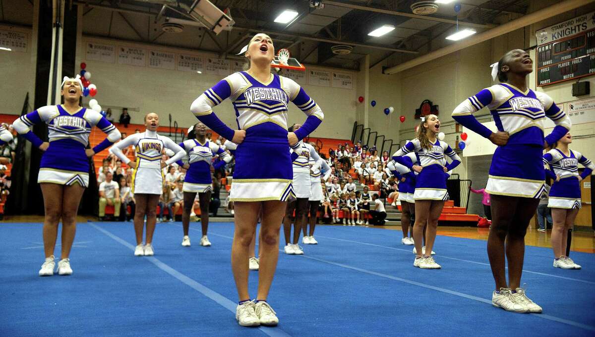Stamford Youth Foundation Cheerleading exhibition