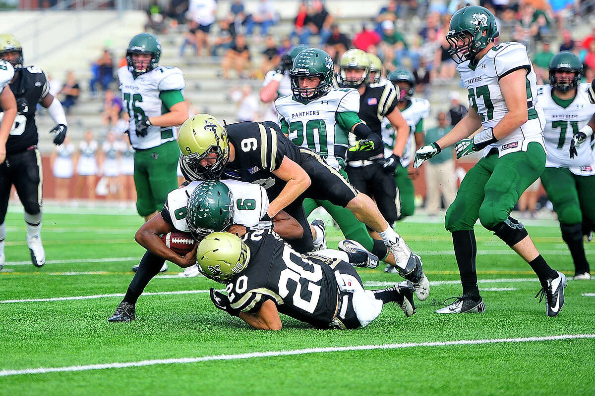 High school football playoff schedules, results