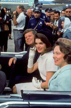 President John F Kennedy speaks at Albert Thomas dinner Houston New 8x10 Photo