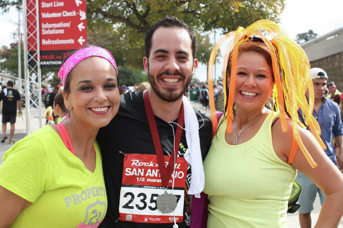 Thousands enjoyed the fun during the Rock n’ Roll San Antonio Marathon and Half Marathon on Sunday.