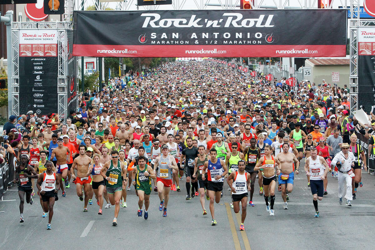 Top finishers in the 2013 Rock 'n' Roll San Antonio Marathon & 1/2
