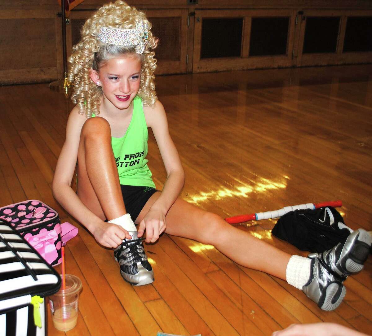 SEEN Gilleoghan Irish Dance Dress Rehearsal