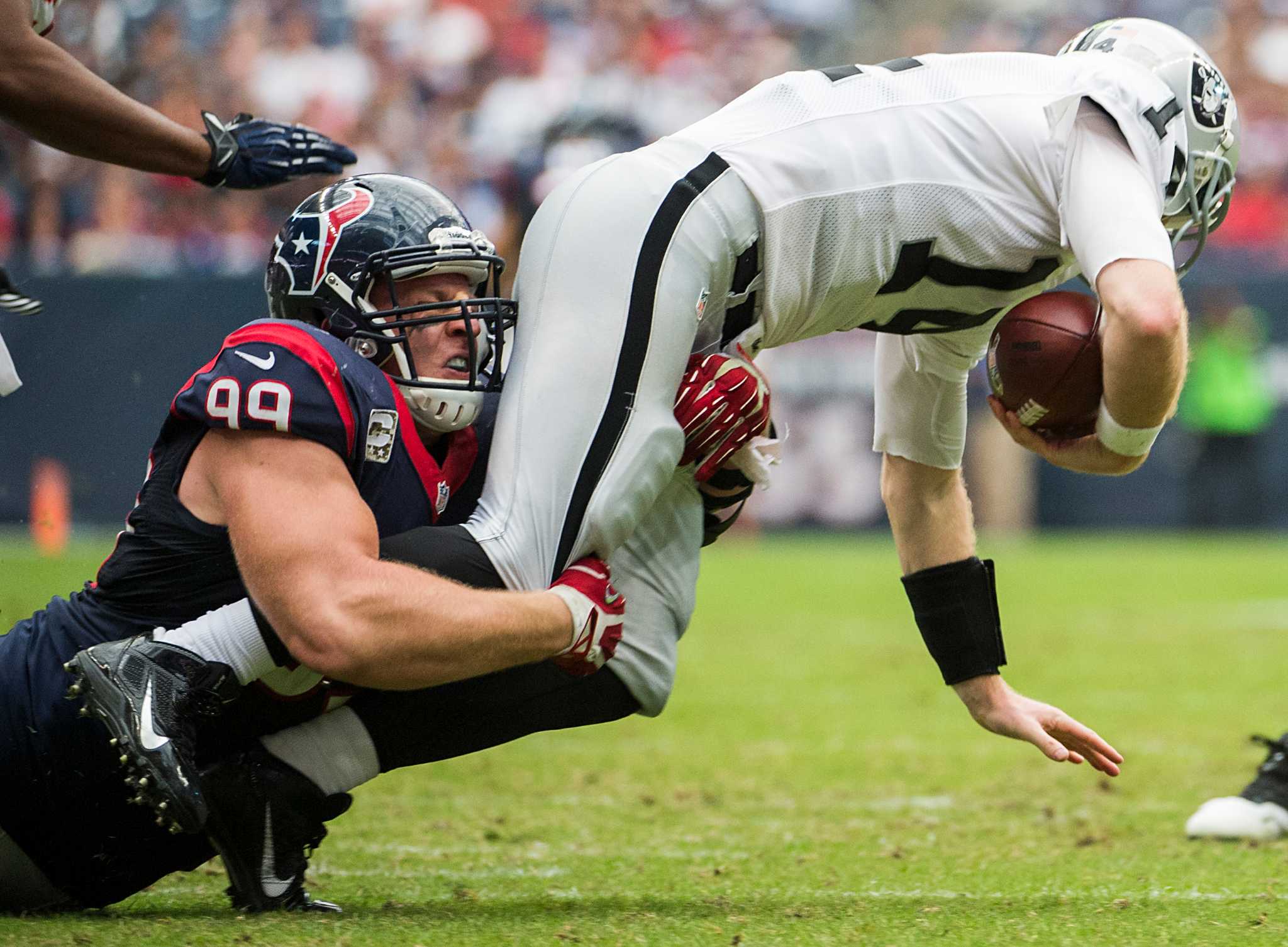 Jerome Solomon's Texans vs. Raiders report card