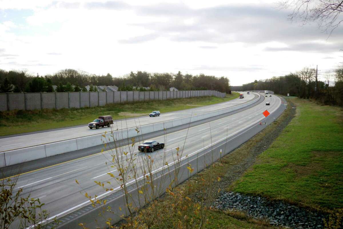 A view of the New York State Thruway from the Schoolhouse Road overpass on Tuesday, Nov. 19, 2013 in Albany, N.Y.(Paul Buckowski / Times Union)