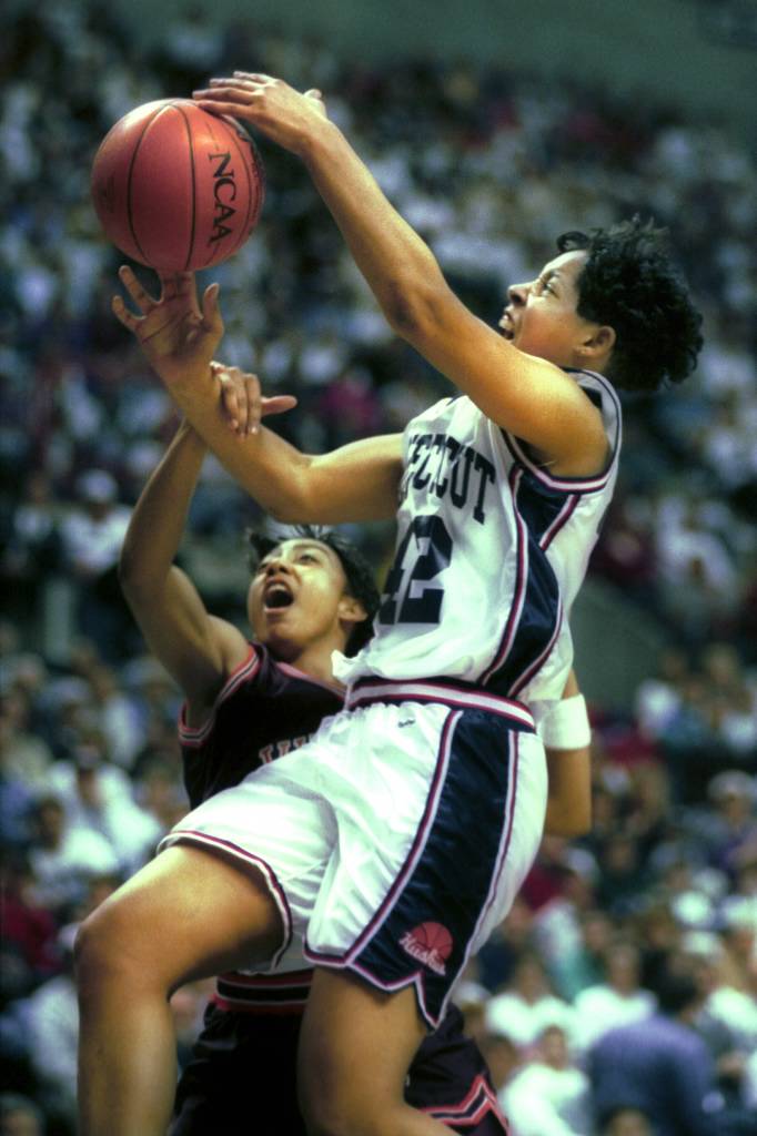 University Of Connecticut Jennifer Rizzotti, 1995 Ncaa Sports Illustrated  Cover by Sports Illustrated