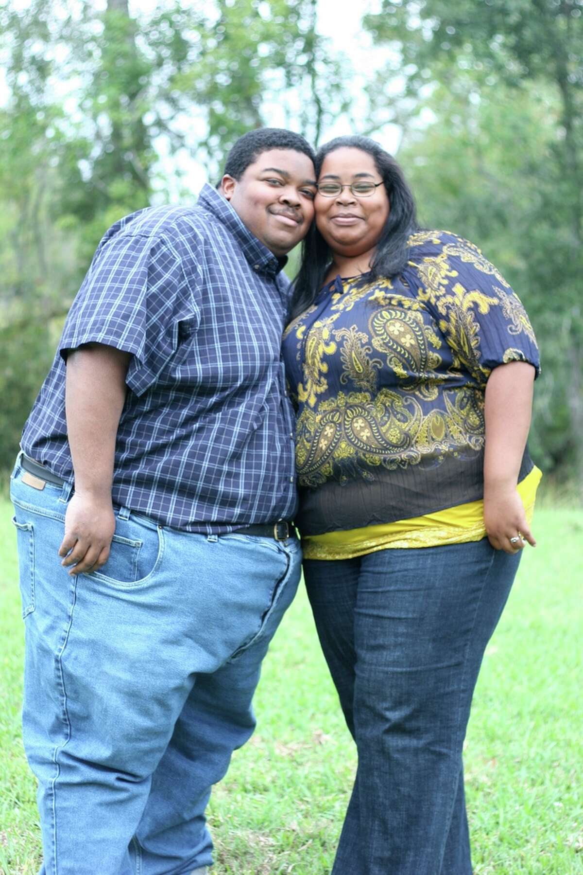 Willie and Angela Gillis, of Beaumont, have lost a combined 500 pounds since January 2011. Willie has gone from 492 pounds to 192 while Angela went from 338 to 138. Here they are in October2009.