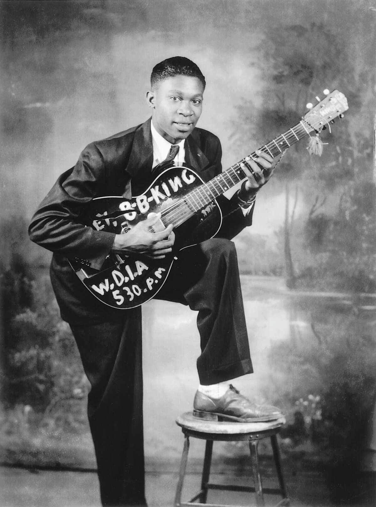 B.B. King in Memphis, 1948.